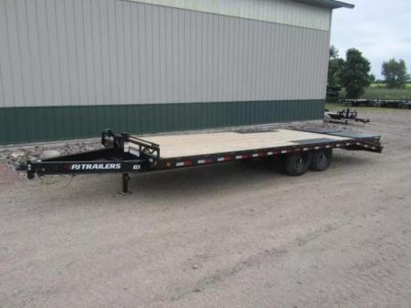New 2027 22' x 8  14k PJ I-beam Deckover Trailer
