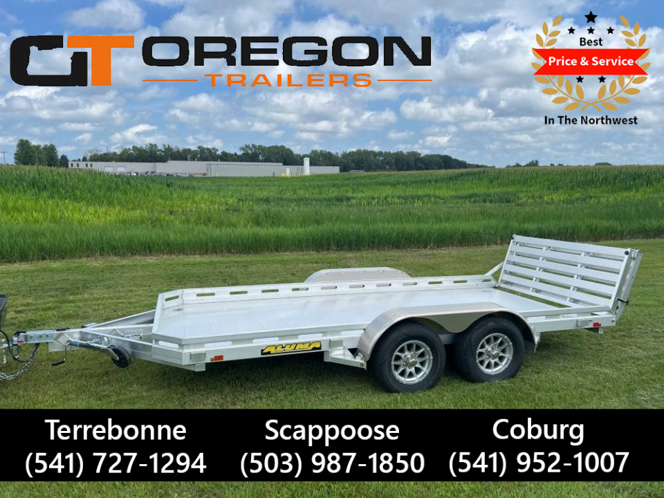 New 2027 Aluma 78 x12' Utility Trailer