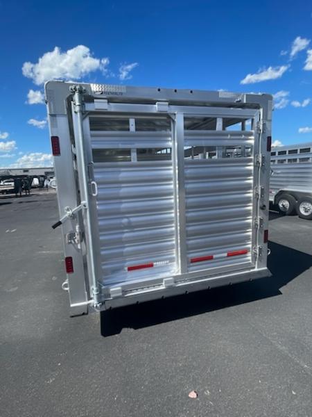 New 2026 Featherlite Trailers 8127 7.5x24 Stock / Stock Combo Trailer