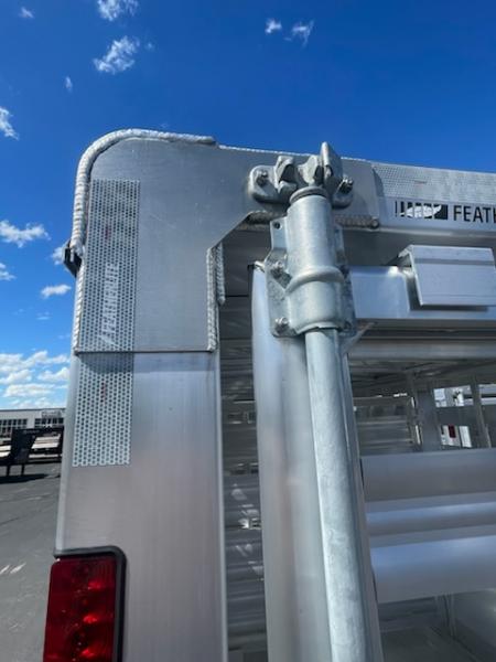 New 2026 Featherlite Trailers 8127 7.5x24 Stock / Stock Combo Trailer