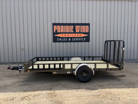 New 2027 PJ Trailers 14' ATV Utility U8 5K Axle Utility Trailer