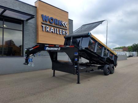 New 2026 Diamond C Trailers LPT210-PACESETTER Dump Trailer