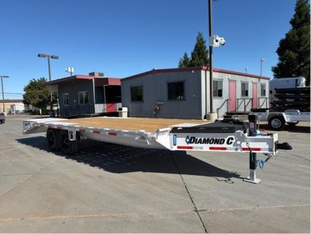 New 2026 Diamond C Trailers DEC210L22X102 8.5FT X 22FT 23K GVW Equipment Trailer