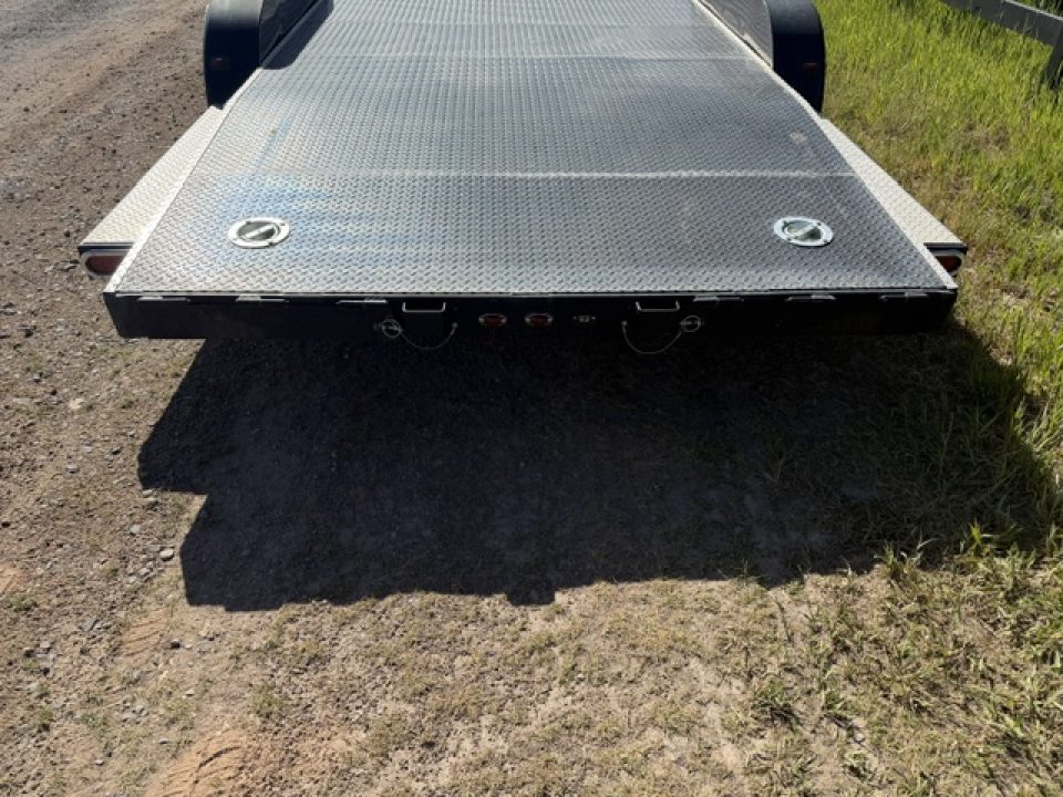 Used 2021 Ironworks Challenger 7x20 Car Hauler-10K- Metal Deck