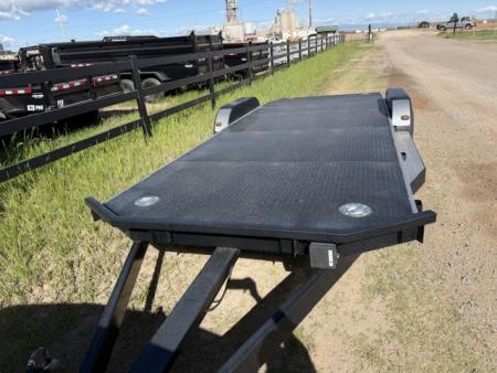 Used 2021 Ironworks Challenger 7x20 Car Hauler-10K- Metal Deck