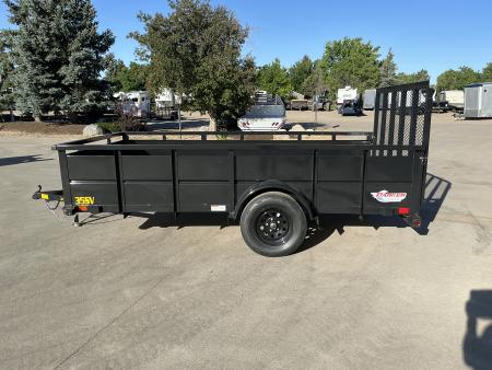 New 2027 Big Tex 35SV-12BK Utility Trailer