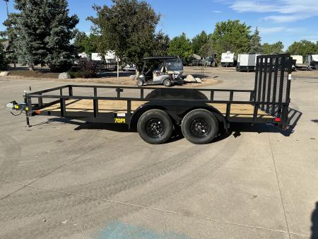 New 2027 Big Tex 70PI-16 Utility Trailer