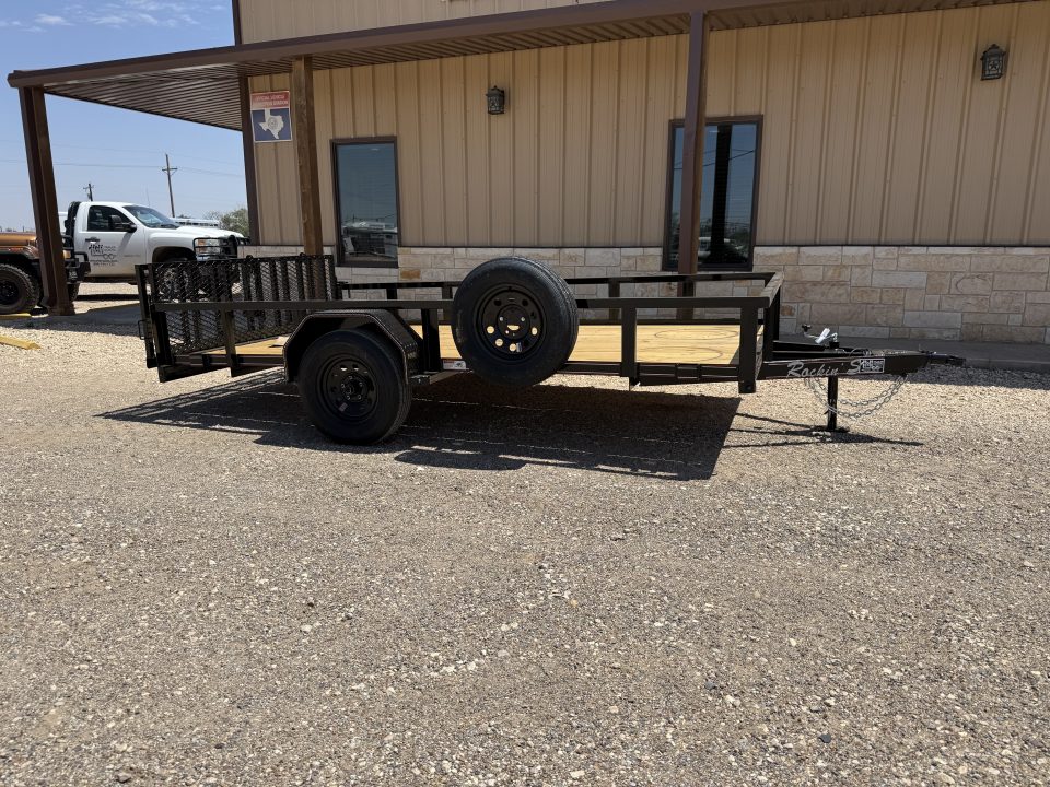 New 2026 Rockin' S 77X12ST Utility Trailer