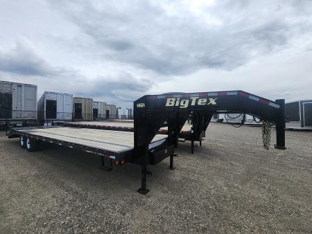 Used 2017 Big Tex Trailers FBGN 25+5 Flatbed Trailer