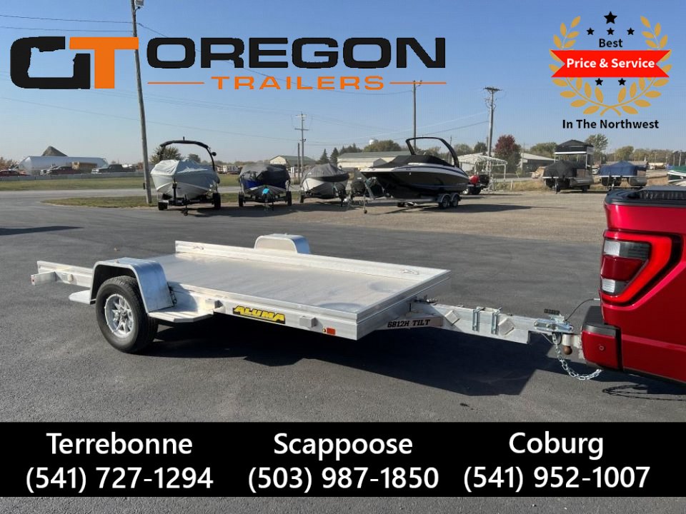 New 2027 Aluma 68 x10' Utility Trailer 3K