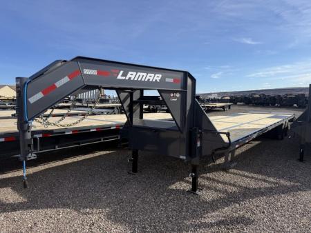 New 2026 Lamar 32' Gooseneck Deckover Trailer 20K