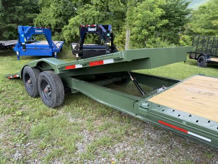 New 2026 Diamond C HXD210 GOOSENECK DRIVE OVER FENDER TILT TRAILER SOLAR CHARGER & HYDRO JACKS