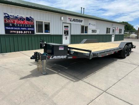 New 2026 Lamar Trailers 102"x22' Carhauler Car Hauler