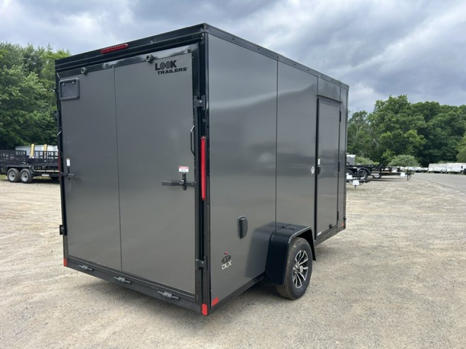 New 2026 Look Trailers 7 X 12 ft. Enclosed 3,500 lb. GVWR with Brakes Cargo / Enclosed Trailer