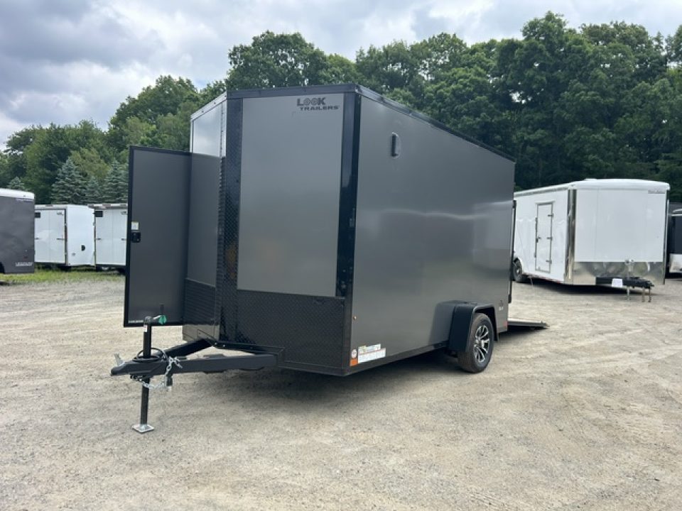 New 2026 Look Trailers 7 X 12 ft. Enclosed 3,500 lb. GVWR with Brakes Cargo / Enclosed Trailer