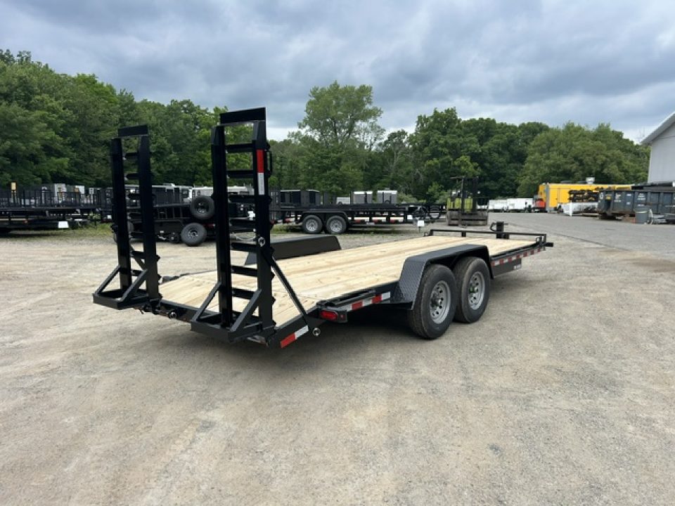 New 2026 Quality Steel and Aluminum 7 by 20 , 15,000 lb, GVWR Equipment Trailer