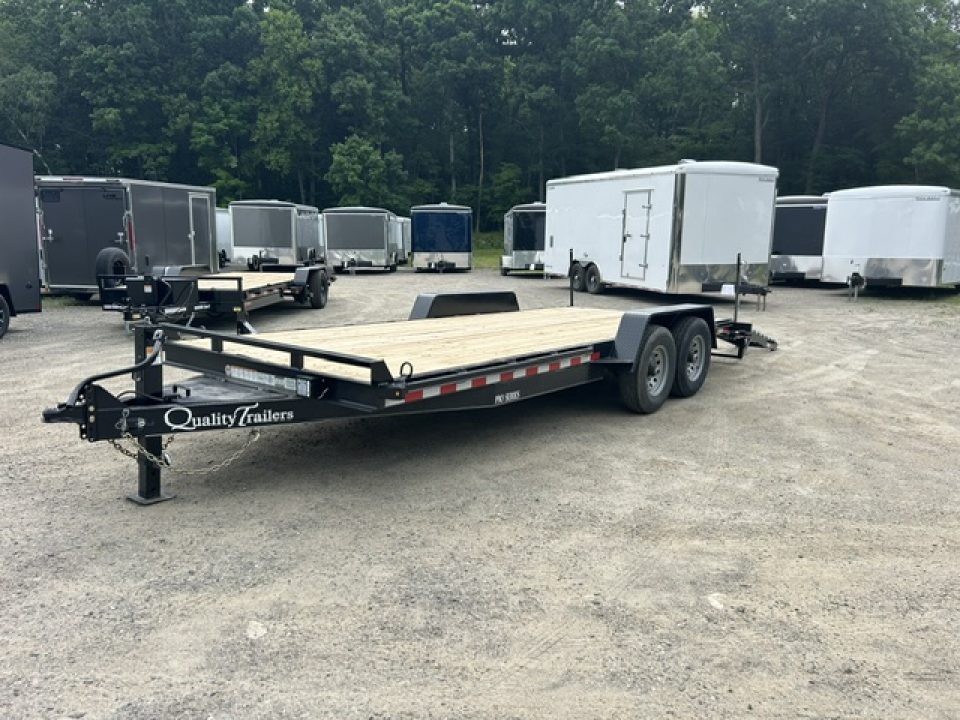 New 2026 Quality Steel and Aluminum 7 by 20 , 15,000 lb, GVWR Equipment Trailer