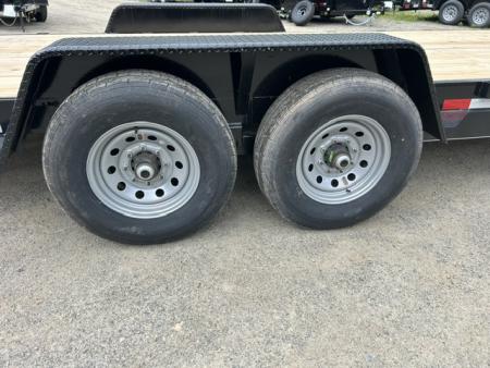 New 2026 Quality Steel and Aluminum 7 by 20 , 15,000 lb, GVWR Equipment Trailer
