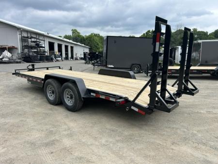 New 2026 Quality Steel and Aluminum 7 by 20 , 15,000 lb, GVWR Equipment Trailer