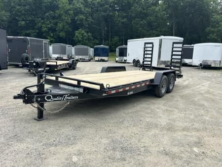 New 2026 Quality Steel and Aluminum 7 by 20 , 15,000 lb, GVWR Equipment Trailer