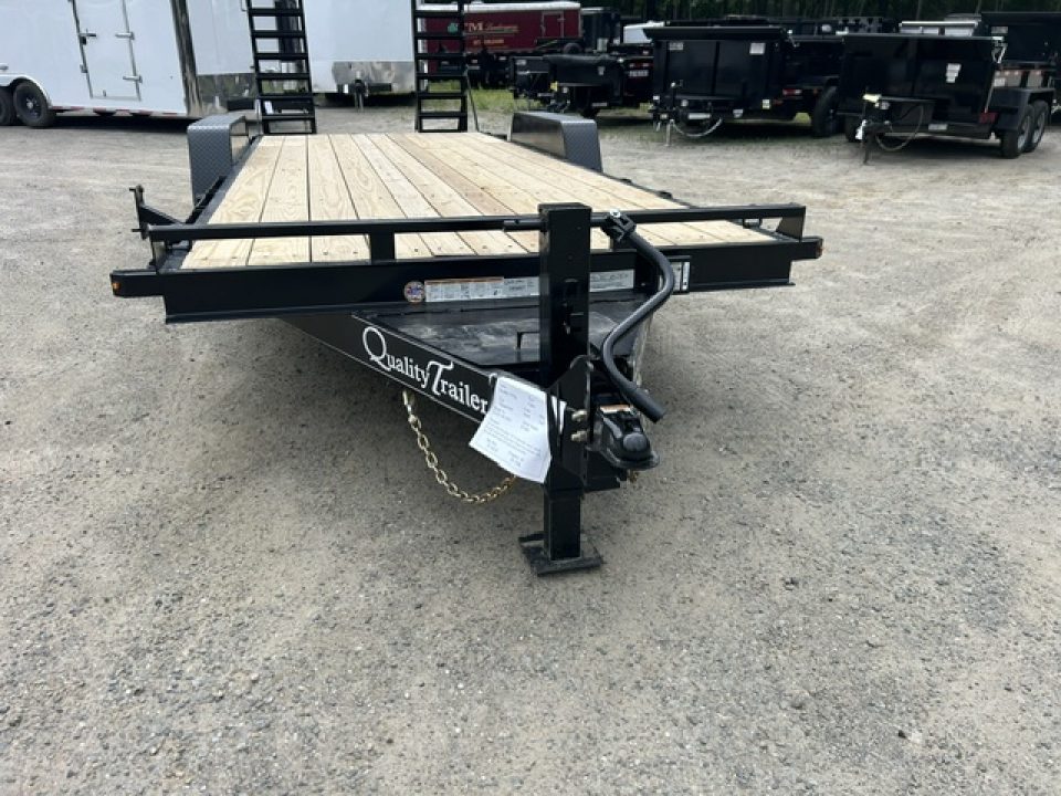 New 2026 Quality Steel and Aluminum 7 by 20 , 15,000 lb, GVWR Equipment Trailer
