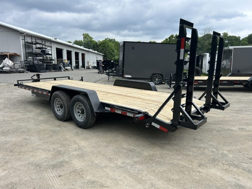 New 2026 Quality Steel and Aluminum 7 by 20 , 15,000 lb, GVWR Equipment Trailer