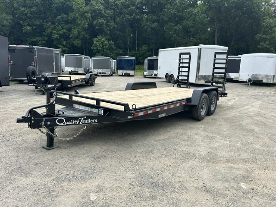 New 2026 Quality Steel and Aluminum 7 by 20 , 15,000 lb, GVWR Equipment Trailer