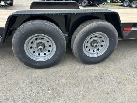 New 2026 Quality Steel and Aluminum 7 by 20 , 15,000 lb, GVWR Equipment Trailer