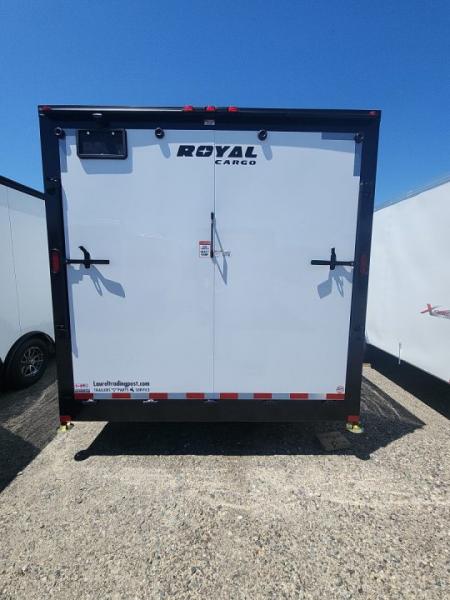 New 2026 Royal Cargo Trailers 8 X 16 +V WITH RAMP Cargo / Enclosed Trailer