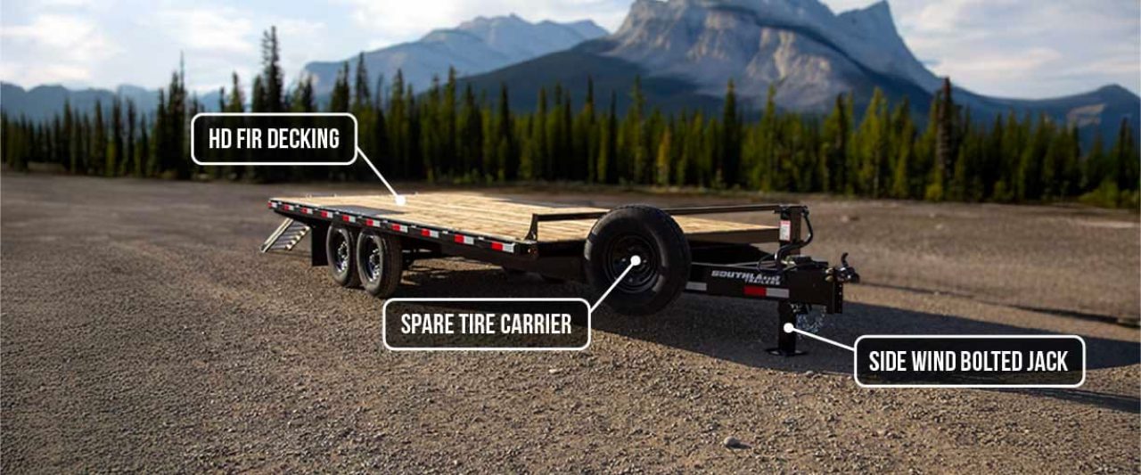 New 2026 Southland Trailers 101X20 BP DECKOVER FLATBED Flatbed Trailer