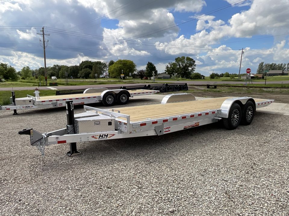 New 2026 H&H Trailers H-EXLA24-140 Car Hauler