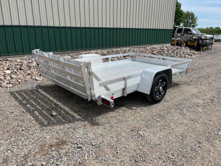 New 2026 76"x10' Bear Track Aluminum Utility Trailer