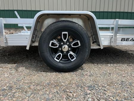 New 2026 76"x10' Bear Track Aluminum Utility Trailer