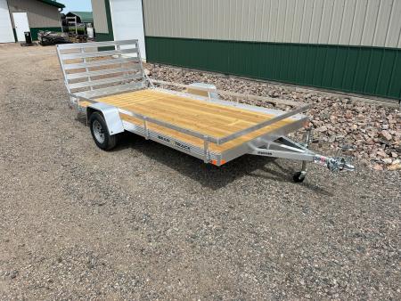 New 2026 Bear Track 80 x14' Aluminum Utility - Wood Floor
