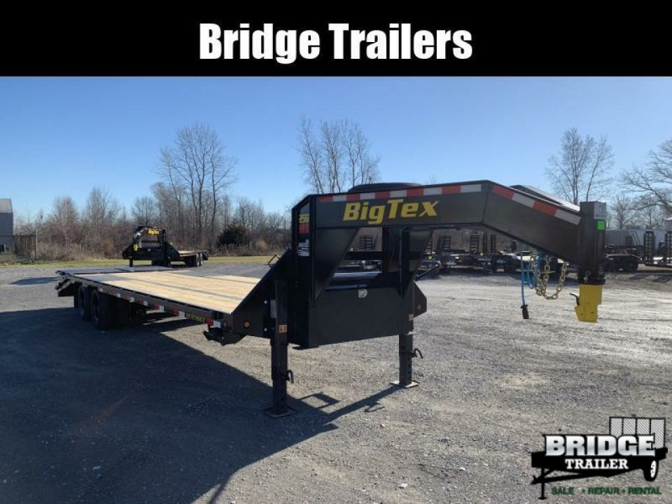 New 2027 Big Tex Trailers 25GN-30D5A-MRBK (25' + 5' X 102") 25.9K Mega Ramp Flatbed Trailer