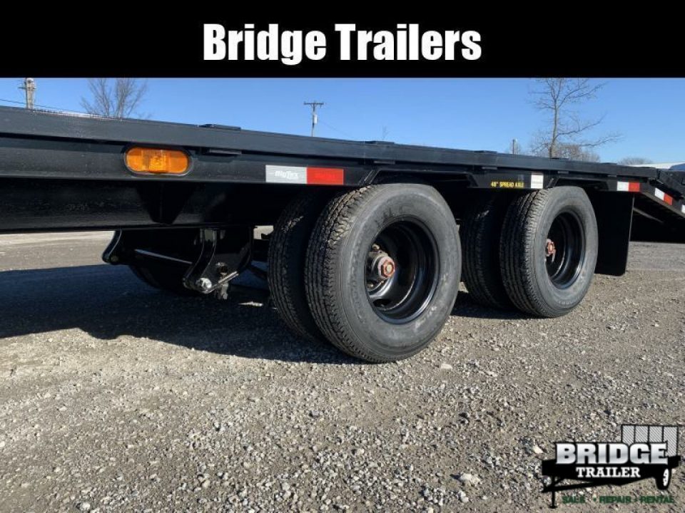 New 2027 Big Tex Trailers 25GN-30D5A-MRBK (25' + 5' X 102") 25.9K Mega Ramp Flatbed Trailer