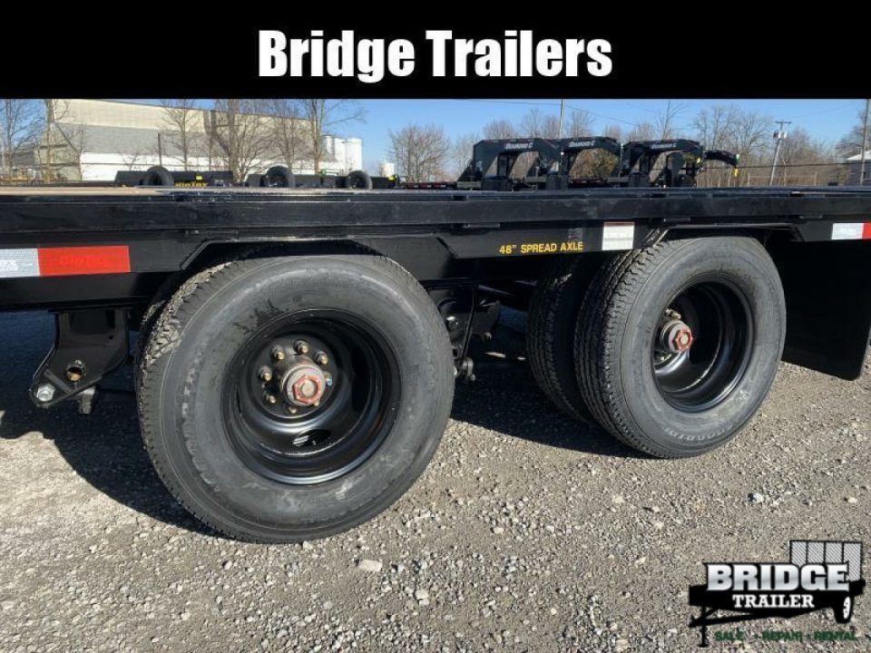 New 2027 Big Tex Trailers 25GN-30D5A-MRBK (25' + 5' X 102") 25.9K Mega Ramp Flatbed Trailer
