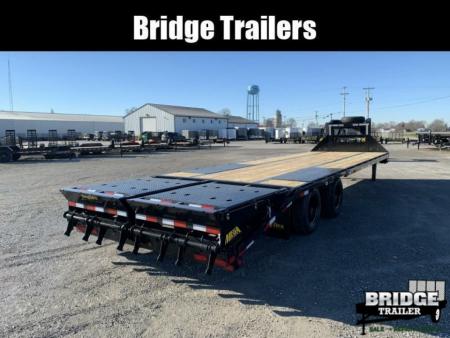 New 2027 Big Tex Trailers 25GN-30D5A-MRBK (25' + 5' X 102") 25.9K Mega Ramp Flatbed Trailer