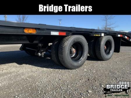 New 2027 Big Tex Trailers 25GN-30D5A-MRBK (25' + 5' X 102") 25.9K Mega Ramp Flatbed Trailer