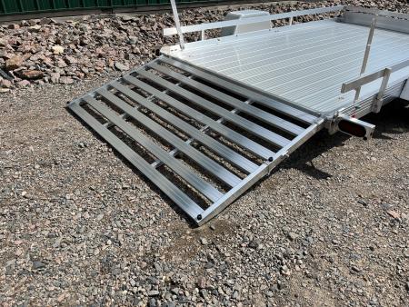 New 2026 82"x12' Bear Track Aluminum Utility Trailer