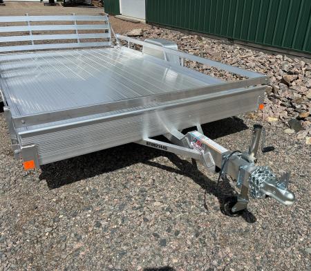 New 2026 82"x12' Bear Track Aluminum Utility Trailer