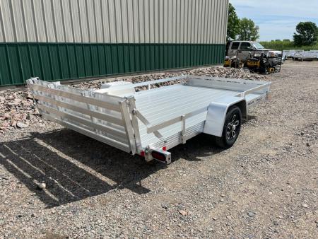 New 2026 82"x12' Bear Track Aluminum Utility Trailer