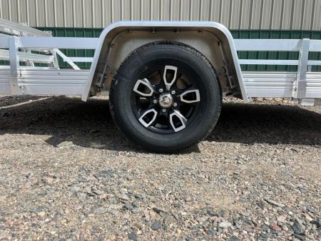 New 2026 82"x12' Bear Track Aluminum Utility Trailer