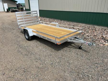 New 2026 Bear Track 80 x14' Aluminum Utility - Wood Floor