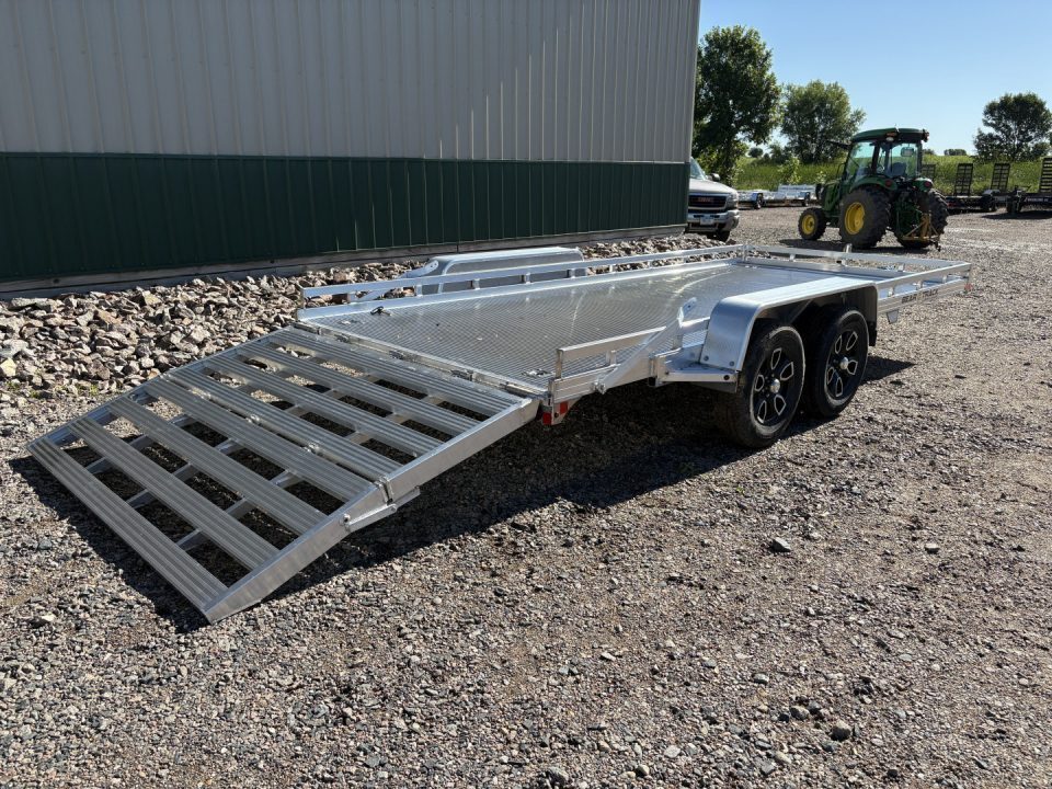 New 2026 81"x194" Bear Track 7k Tandem Utility Trailer