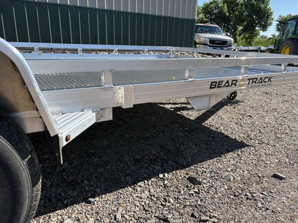 New 2026 81"x194" Bear Track 7k Tandem Utility Trailer