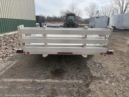 New 2026 80"x15' - 4400lb Bear Track Aluminum Utility Trailer