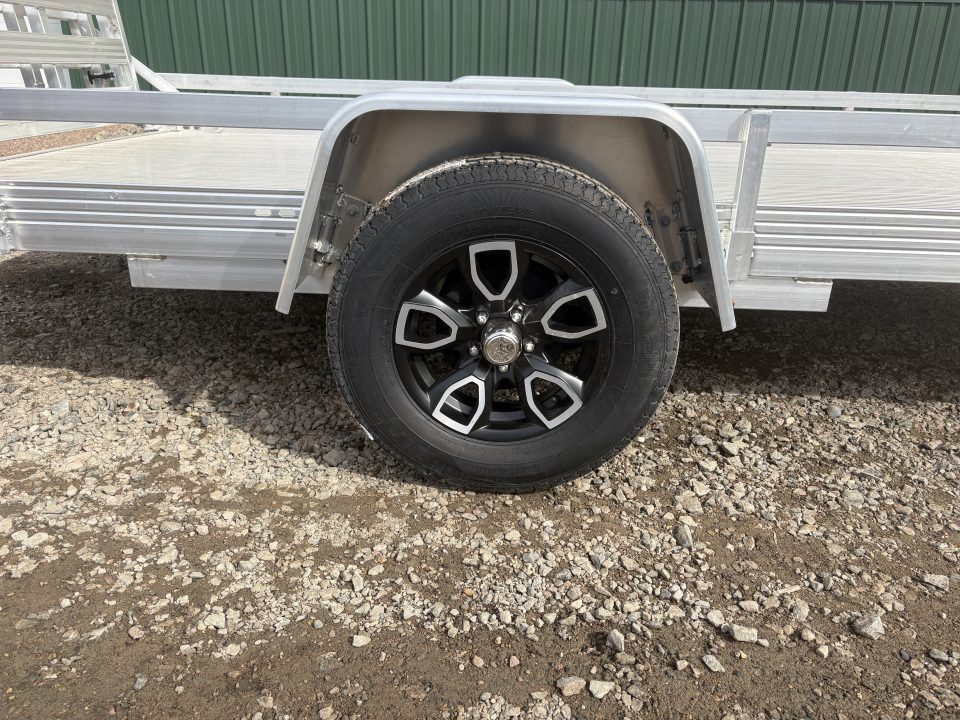 New 2026 80"x15' - 4400lb Bear Track Aluminum Utility Trailer