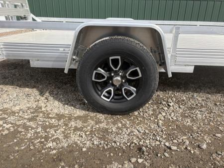 New 2026 80"x15' - 4400lb Bear Track Aluminum Utility Trailer