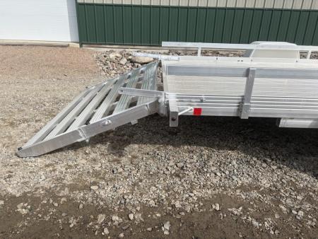 New 2026 80"x15' - 4400lb Bear Track Aluminum Utility Trailer